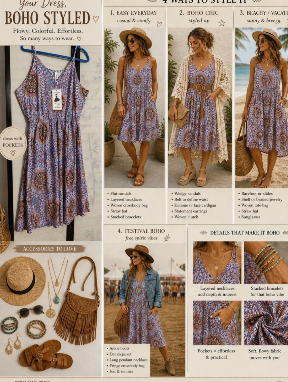 DRESS WITH POCKETS PIT 25